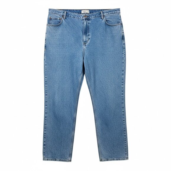 Abercrombie & Fitch Denim - Abercrombie & Fitch The '90s Straight Ultra High Rise Jeans Curve Love 24R Denim